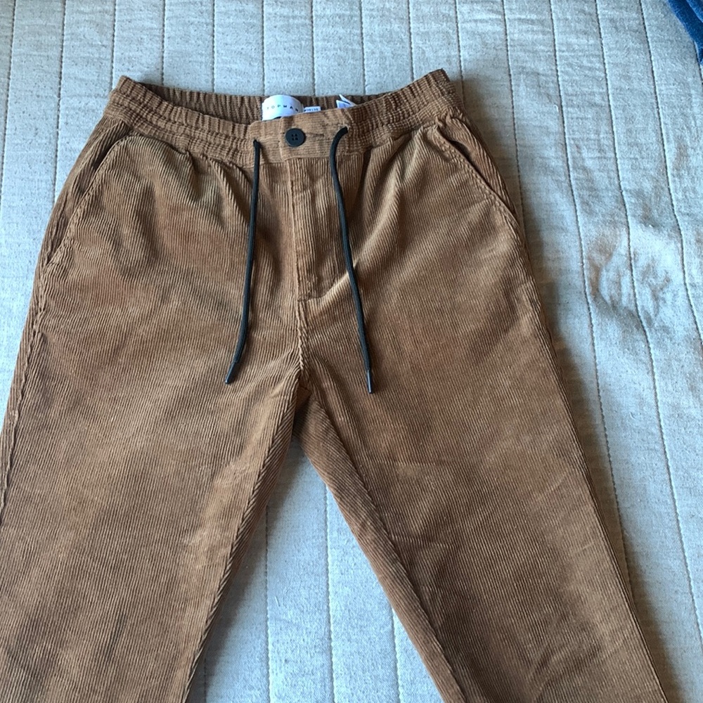TOPMAN CORDUROY PANTS - MENS 30x30